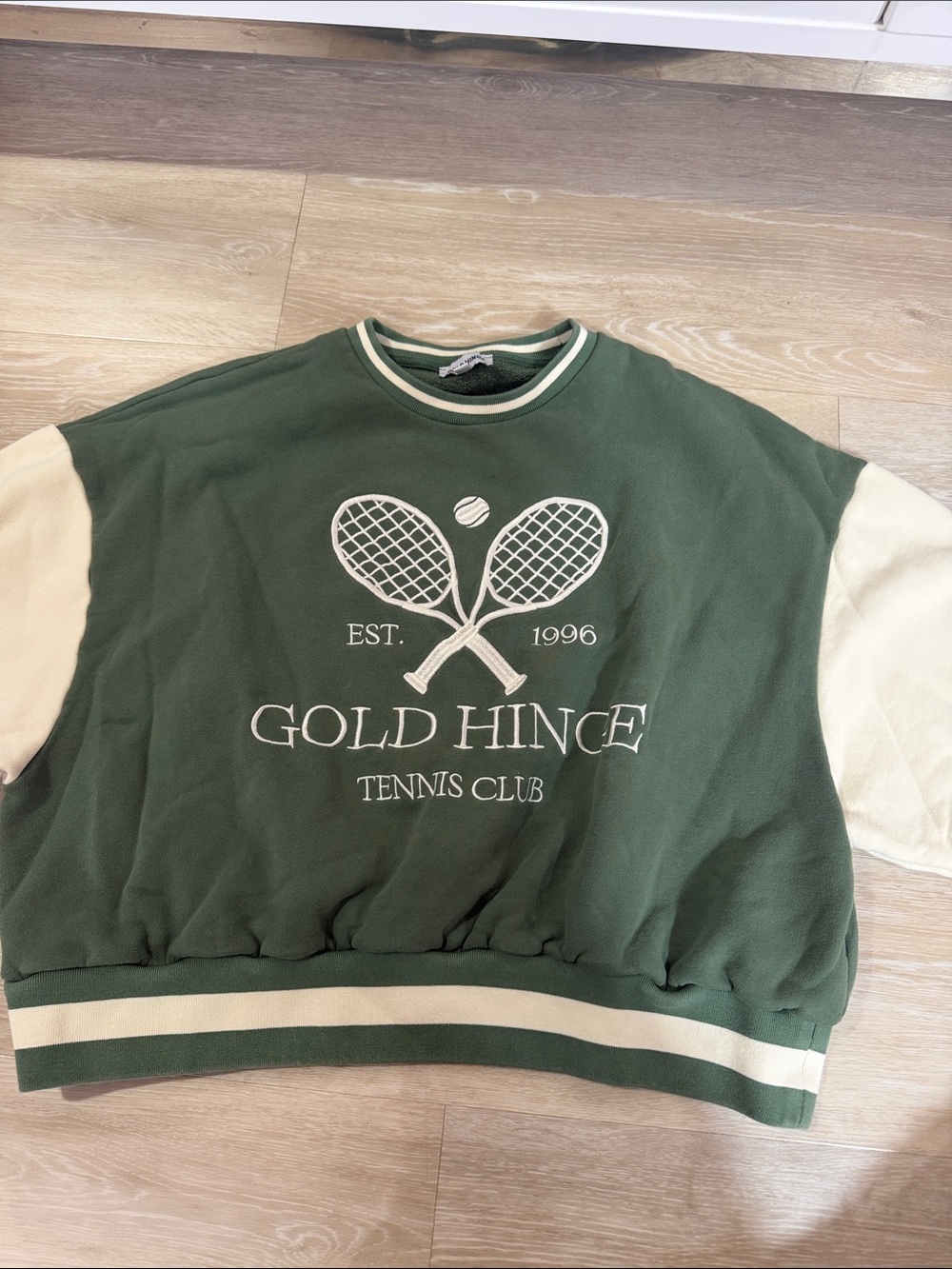 Gold Hinge Tennis Club Crewneck